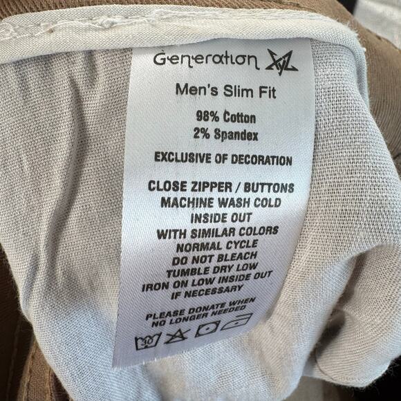 NWT Generation khaki slim fit jeans - Picture 5 of 6